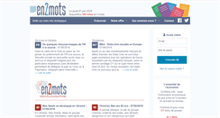 Desktop Screenshot of en2mots.info